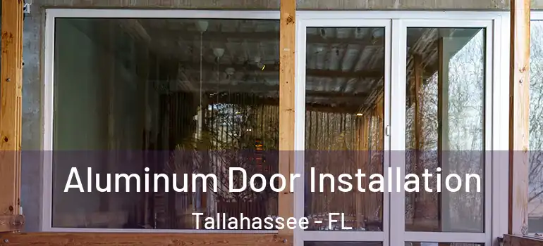  Aluminum Door Installation Tallahassee - FL