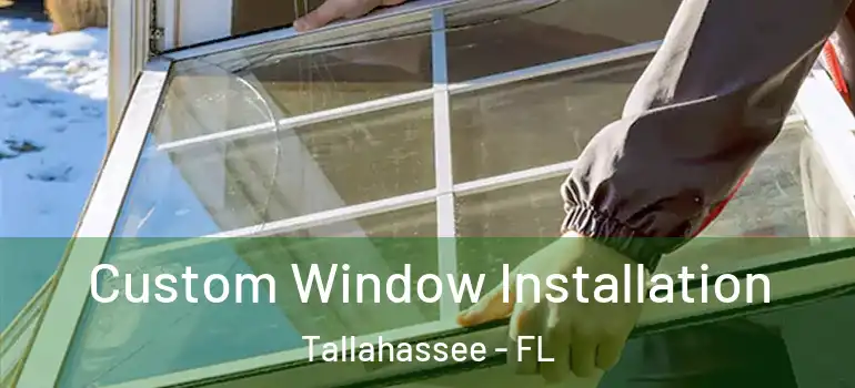 Custom Window Installation Tallahassee - FL