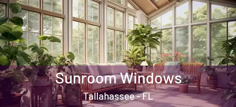  Sunroom Windows Tallahassee - FL