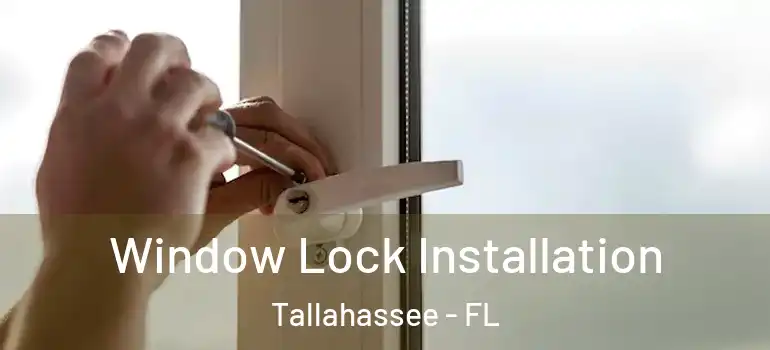  Window Lock Installation Tallahassee - FL