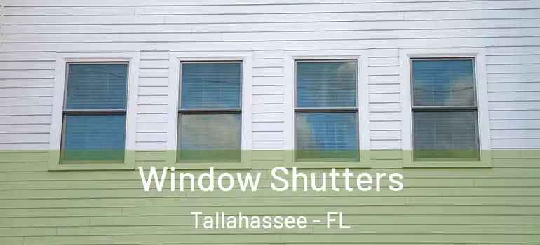  Window Shutters Tallahassee - FL